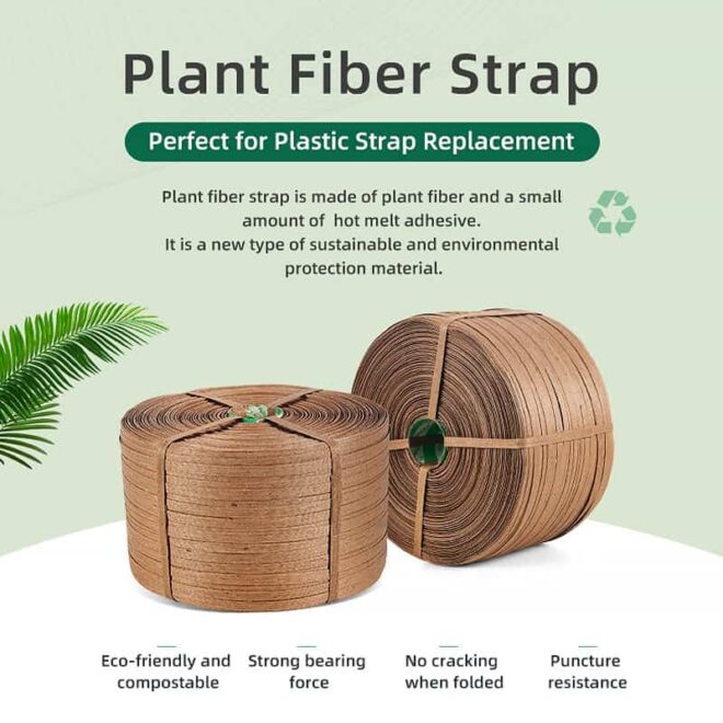 PaperEZ® Strap Plant Fiber Pallet Strapping - Image 2