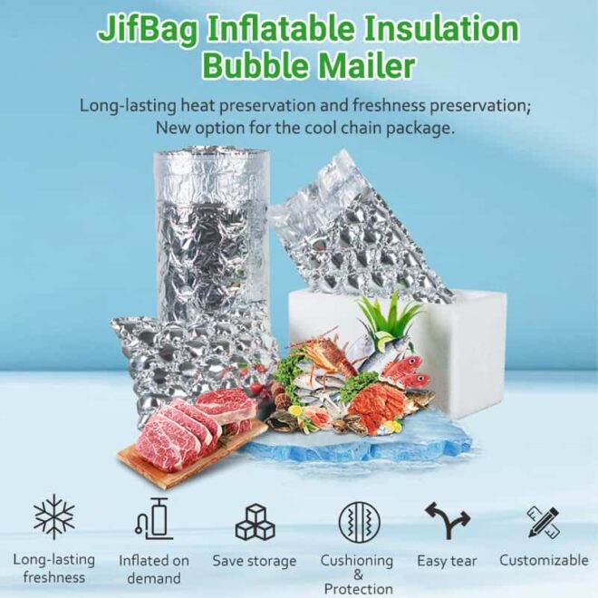 JifBag® Inflatable Insulation Bubble Mailer - Image 3