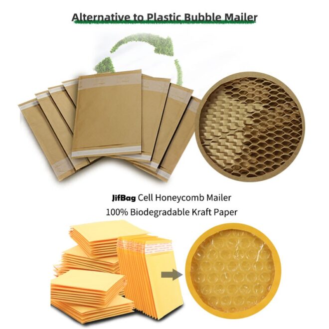 JifBag® Cell Honeycomb Paper Mailer - Image 2