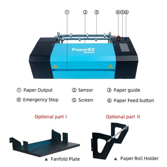 PaperEZ® WrapManual Honeycomb Paper Dispenser - Image 4