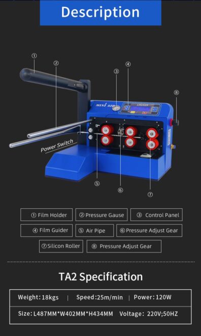 MINI AIR® TUBE2 Air Column Machine - Image 6