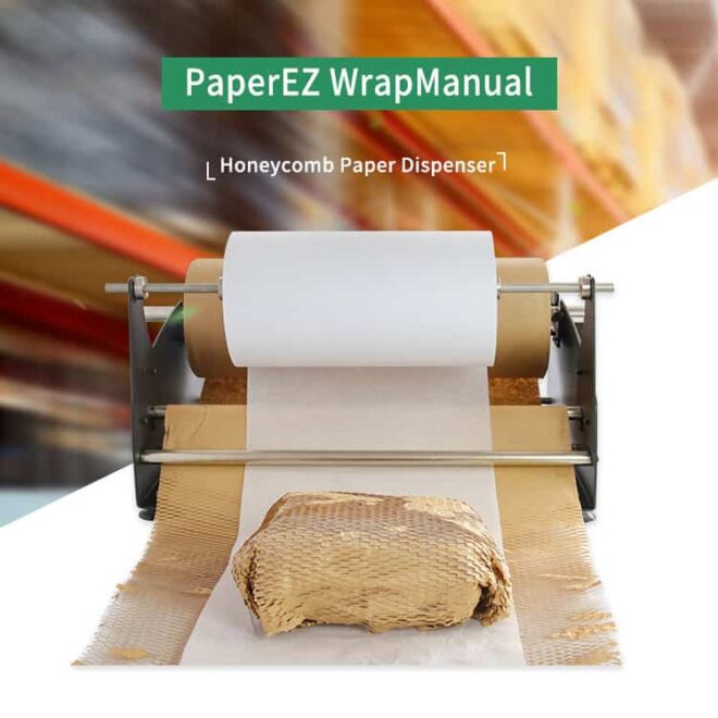 PaperEZ® WrapManual Honeycomb Paper Dispenser - Image 4