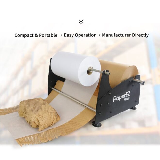 PaperEZ® WrapManual Honeycomb Paper Dispenser - Image 5