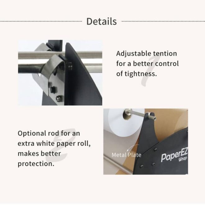 PaperEZ® WrapManual Honeycomb Paper Dispenser - Image 6